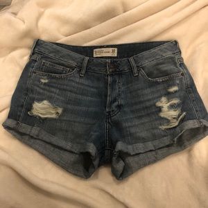 NWT abercrombie & fitch jean shorts